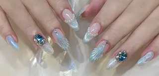 ネイル Horie 雪のネイルデザイン