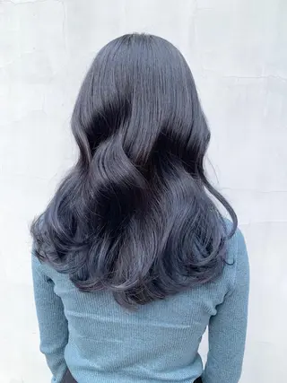 セミロング カラー ヘアアレンジ yuka .のヘアスタイル