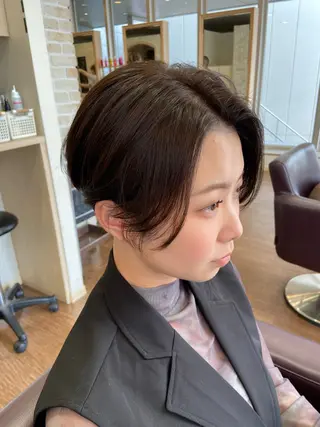 ショート コバヤシ ユウスケのヘアスタイル