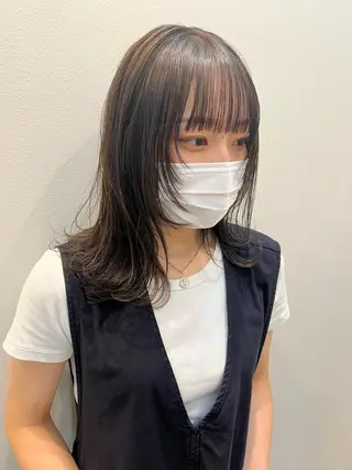 ミディアム カラー パーマ ヘアアレンジ メンズ キッズ ネイル マツエク・マツパ アイブロウ ブリーチ　ハイトーン 特化🌈フジタハルキのヘアスタイル
