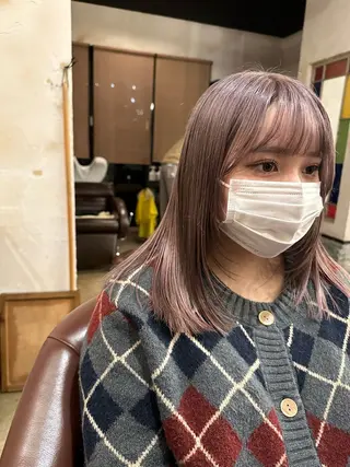 ミディアム カラー 🦖ノザワ リンカ🦖のヘアスタイル