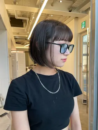 ショート カラー 怪我のため6月末 復帰予定田中瑞希🍃のヘアスタイル