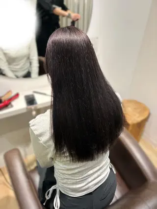 ロング カラー 梅原 姫🍬🐰のヘアスタイル