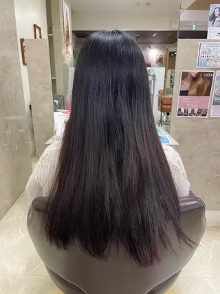 ロング 縮毛・酸性ストレート 特化のヘアスタイル