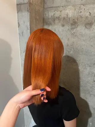 ミディアム カラー 🌝ぷる艶ハイトーン 柔らかヘア🍅まあやのヘアスタイル