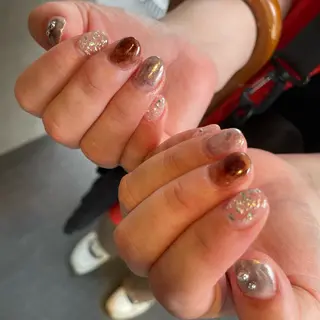 ネイル Yu_me 北堀江 chikaのネイルデザイン