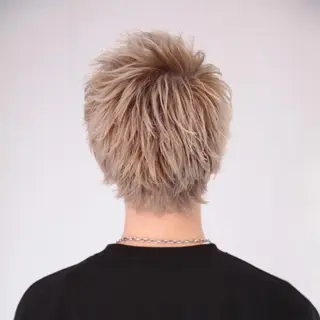 ショート カラー パーマ メンズ 【メンズ専門】 古田　隆悟のヘアスタイル
