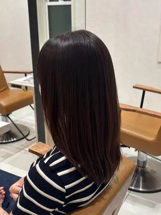セミロング ⭐️無料ミディアム モデル募集 まゆ⭐️のヘアスタイル