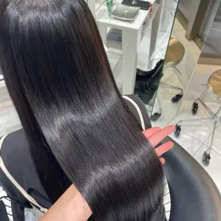 ロング mion🦋韓国ヘア 透明感カラー🫧のヘアスタイル