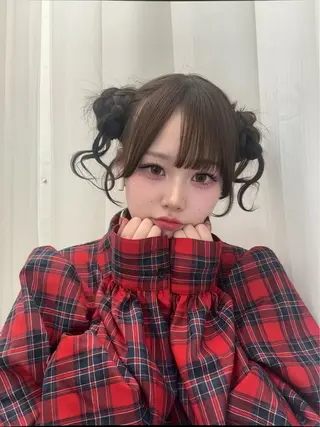 ロング ヘアアレンジ 🎀ちゃんりお🎀 /ブリーチなしカラーのヘアスタイル