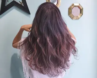 ロング カラー VIRETTA 【ヴィレッタ】のヘアスタイル