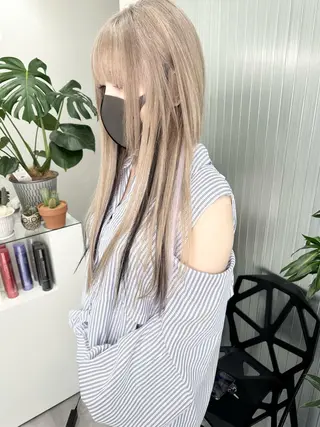 ロング カラー LOOP hairのヘアスタイル