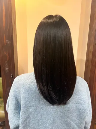 セミロング Luster Friends所属・まゆ/髪質改善 ストレート/スパ🫧のヘアスタイル