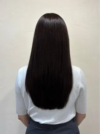 ロング カラー 川崎 唯華のヘアスタイル