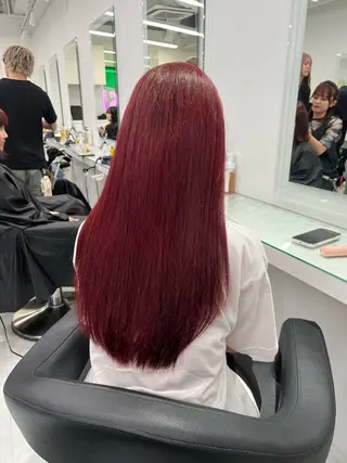 カラー ブリーチなし透明感 💗RYOTAのヘアスタイル
