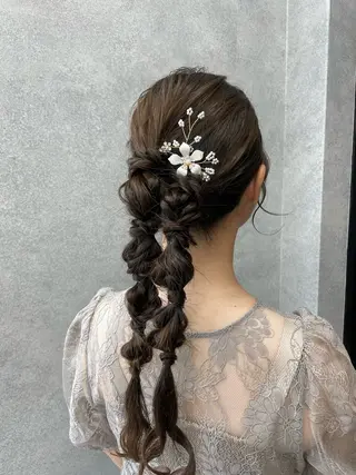 ロング ヘアアレンジ Eir SEIKAのヘアスタイル