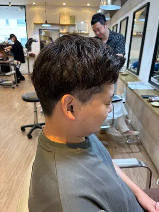 メンズ 韓国ヘアー🇰🇷 MIWAのヘアスタイル