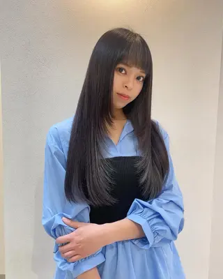 ロング ANKH CROSS 🩵Himeka🩵のヘアスタイル