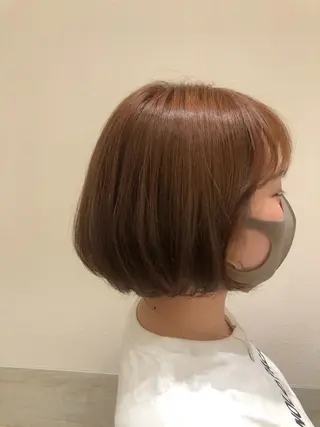 ミディアム メンズパーマ、カラー 大募集村上莉奈のヘアスタイル