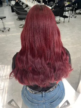 カラー 🍒renka🍒 ボブ/ショート/暖色のヘアスタイル