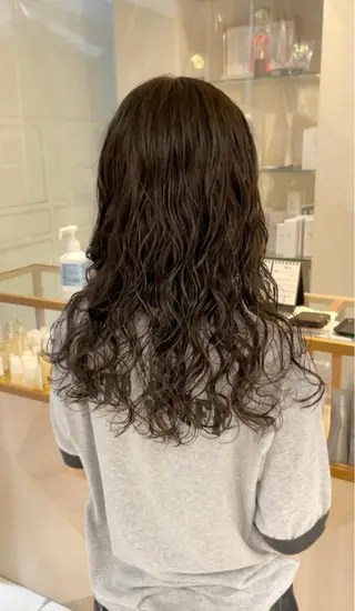 ロング 山口 陸のヘアスタイル