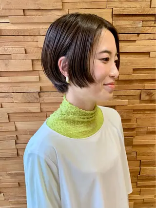 ショート カラー ショート/パーマ/ MIOのヘアスタイル
