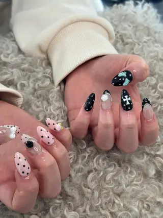 ネイル Saya 海外風 マグ 華やかのネイルデザイン