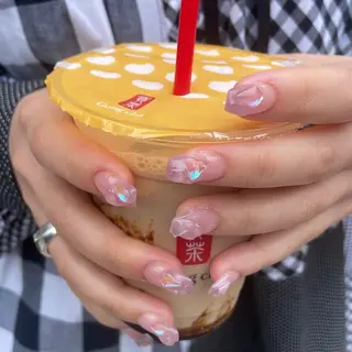 ミディアム LBnail.sae /おえかきネイルのネイルデザイン