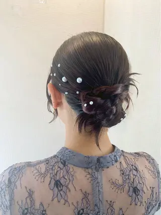 ヘアアレンジ hair make もりした　ゆうのヘアスタイル