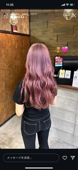 ロング カラー 🫟Blanco🫟 Color&Careのヘアスタイル