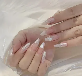 ネイル By moonネイル 🌷ワンホン/韓国風のネイルデザイン