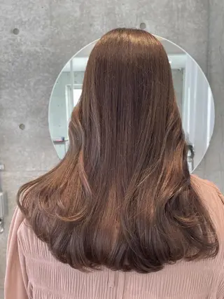 ロング カラー レイヤーカット🎀 kanaのヘアスタイル