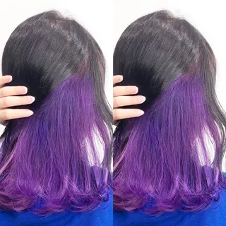 ミディアム カラー 🌙HIZUKI🌙 ハイトーン 艶髪のヘアスタイル