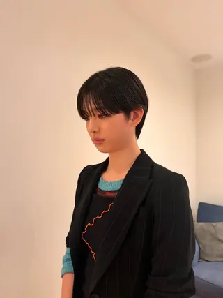 ショート ホリグチ ルナのヘアスタイル