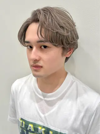 ショート カラー メンズ メンズパーマ 龍雅💈のヘアスタイル