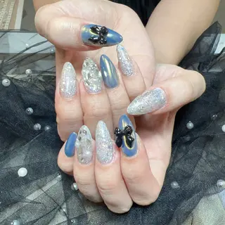 ネイル 🍄Rina🍄 韓国風ネイルのネイルデザイン