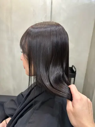 ミディアム カラー 中園康 /カラー/ブリーチのヘアスタイル