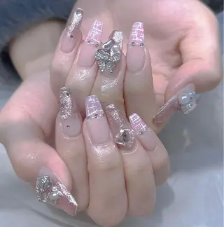 ネイル 長さだし専門店 M2　rikaのネイルデザイン