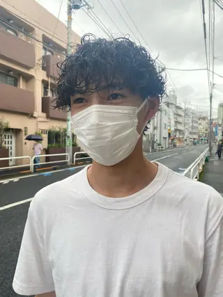 パーマ 宮崎 恵多のヘアスタイル