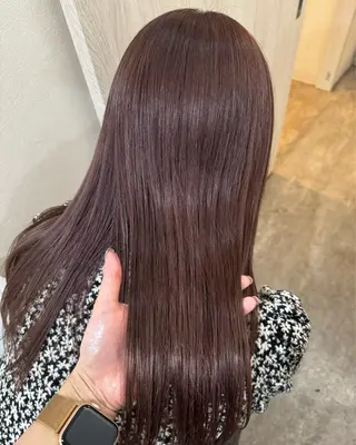 セミロング カラー 22日空き◎艶髪 misatoのヘアスタイル