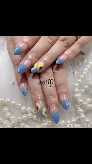 ネイル 葵うさぎ AIのネイルデザイン