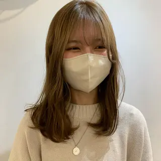 ロング 藤原 陽一郎のヘアスタイル