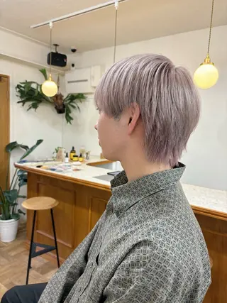 ミディアム カラー メンズ ayano🫧 《CIEN》のヘアスタイル
