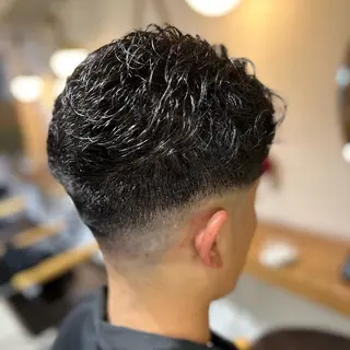 メンズ Miku 🦔 / ヘアセットのヘアスタイル