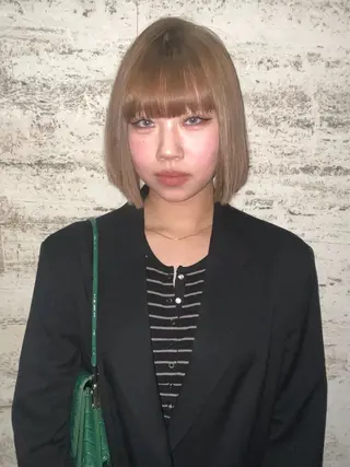 ロング カラー ヘアアレンジ 渡邉 舞のヘアスタイル