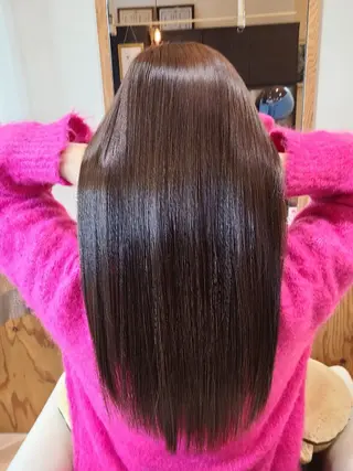 ロング 髪質改善講師監修 ZEROのヘアスタイル