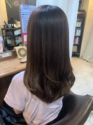セミロング ✨縮毛矯正✨髪質改善 ナカシマ ユミのヘアスタイル