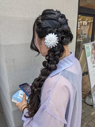 ロング ヘアセット✨髪質改善 ✨臼井直子のヘアスタイル