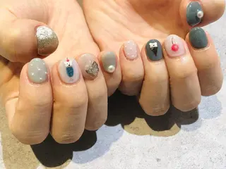 ネイル 舞田 苑香のネイルデザイン