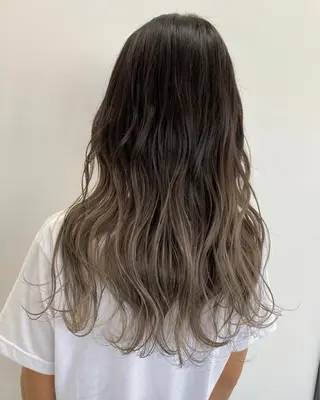 ロング カラー パーマ ヘアアレンジ キッズ ★ 里奈★のヘアスタイル